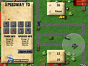 Click to Play Speedway Tower Defense