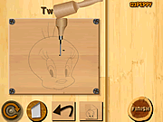 Click to Play Wood Carving Tweety
