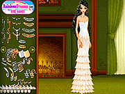 Click to Play White And Gold Gowns Dress Up