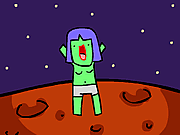 Click to Play Martian Girl