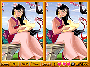 Click to Play Mulan Spot The Difference