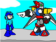 Click to Play Mega Man and the Pompous Robots
