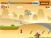 Click to Play Bugs Bunny's Hopping Carrot Hunt