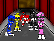 Click to Play Go, Go, Parody Rangers!