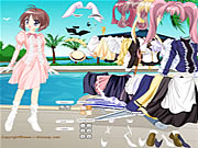 Click to Play Anime Cutie Dressup