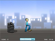 Click to Play Skateboy