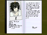 Click to Play Death Note Char. Intro