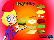 Click to Play Burger Girly
