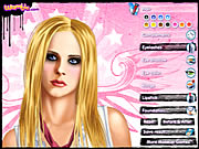 Click to Play Avril Lavigne Makeover