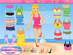 Click to Play Volleyball Dressup
