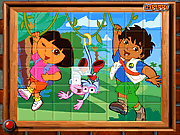 Click to Play Sort My Tiles Dora the Expoler