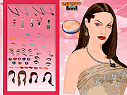 Click to Play Angelina Jolie Makeover