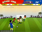 Click to Play Little Zizou Sock-Err