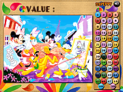 Click to Play Mickey and Friends Coloring Math Game