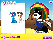 Click to Play Dress Up Lea's Dog