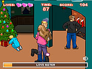 Click to Play Sweet Holiday Smooches Kissing Game