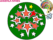 Click to Play Mandala Stars Coloring