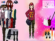 Click to Play Korean Girl Dress Up