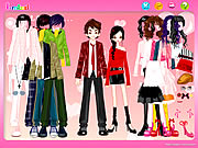 Click to Play Couple Shopping Dress Up