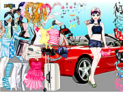 Click to Play Ferrari Dress Up