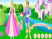 Click to Play Barbie as Rapunzel