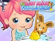 Click to Play Baby Alice Party Clean Up