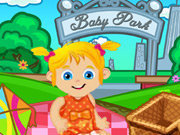Click to Play Baby Ella on a Picnic