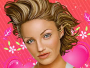 Click to Play Cameron Diaz Celebrity Makeover