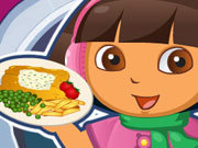 Click to Play Dora Fish and Chips