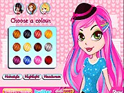 Click to Play Modish Highlight Hairstyle